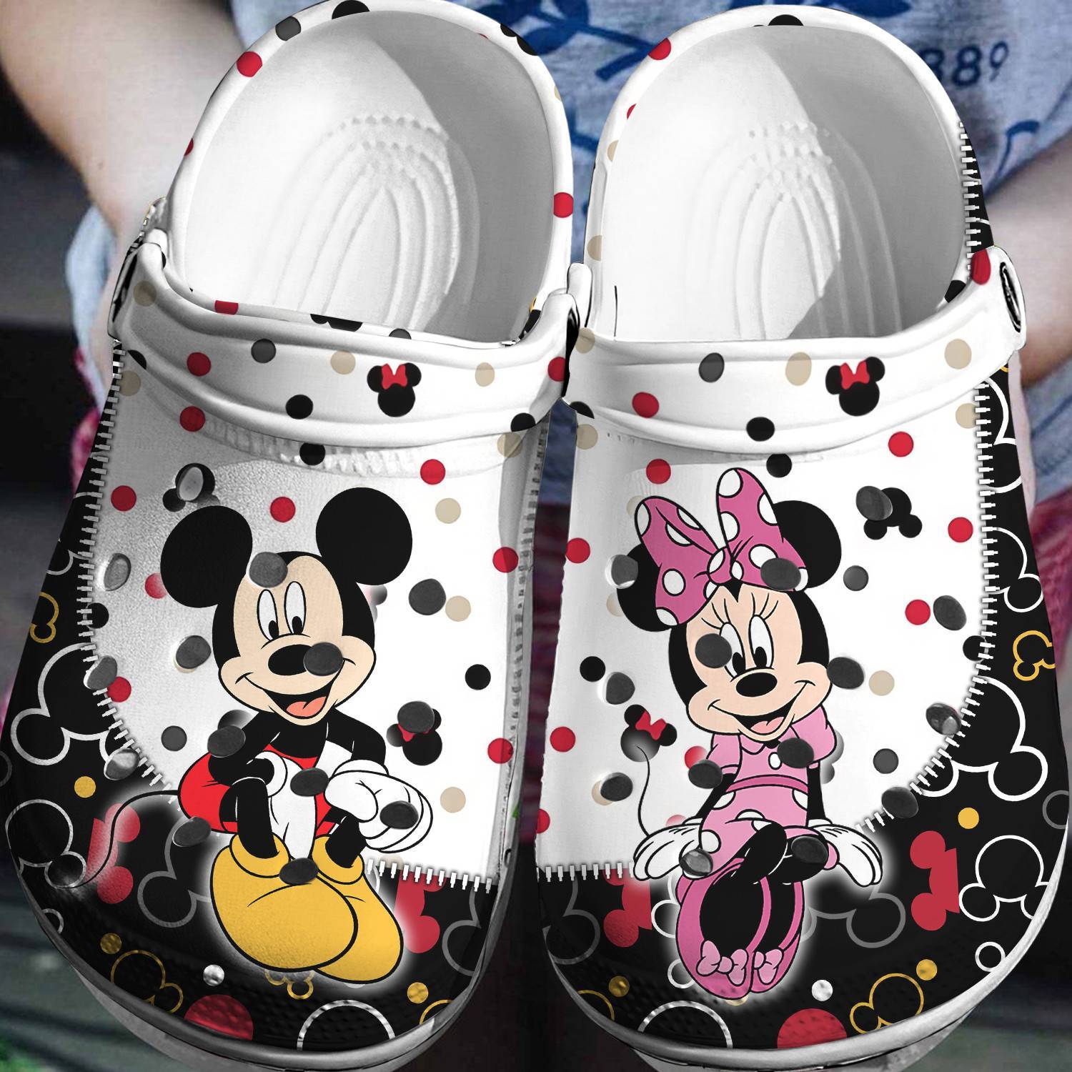 Disney Dreamers: Mickey Minnie Crocss 3D Clog Shoes – Wear Your Disney Love