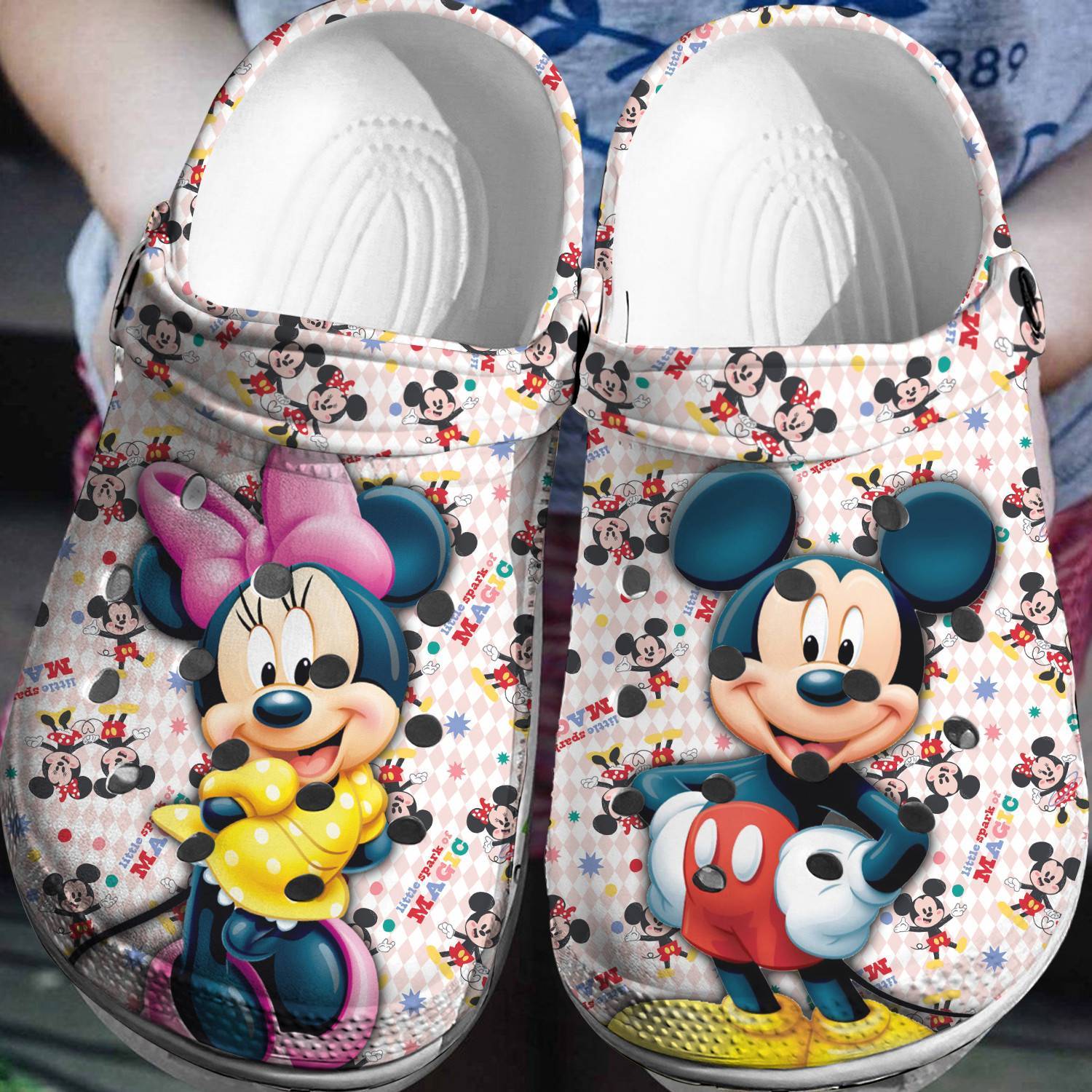 Disney Fan Favorites: Mickey Minnie Crocss 3D Clog Shoes – Show Your Disney Love