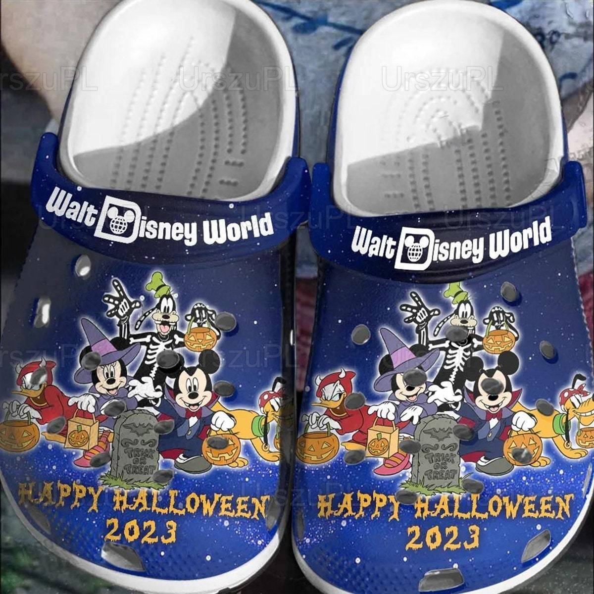 Disney Mickey Friends Halloween Unisex Clogs Sandals Design Gift