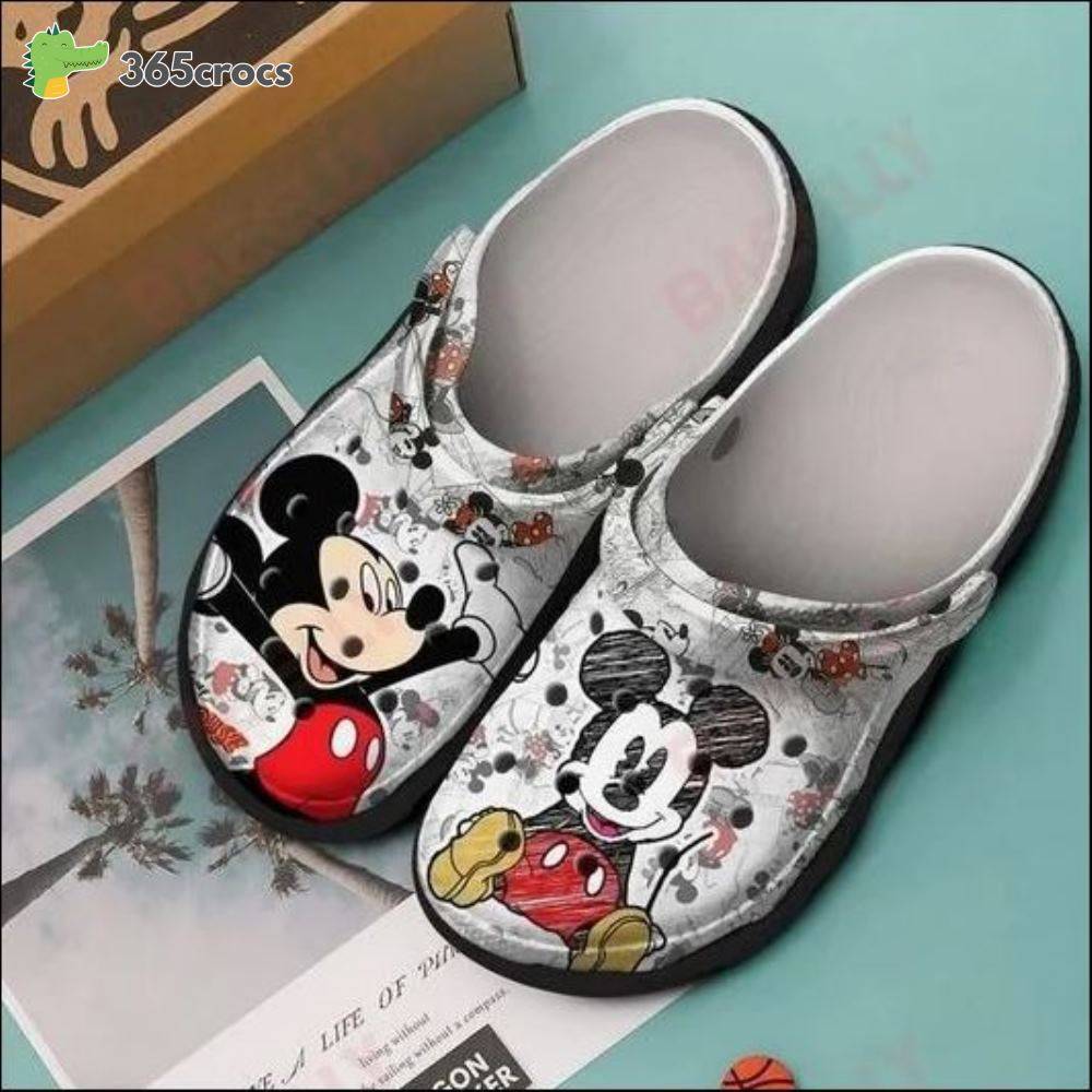 Disney Mickey Mouse Adults Crocss Clog Shoes