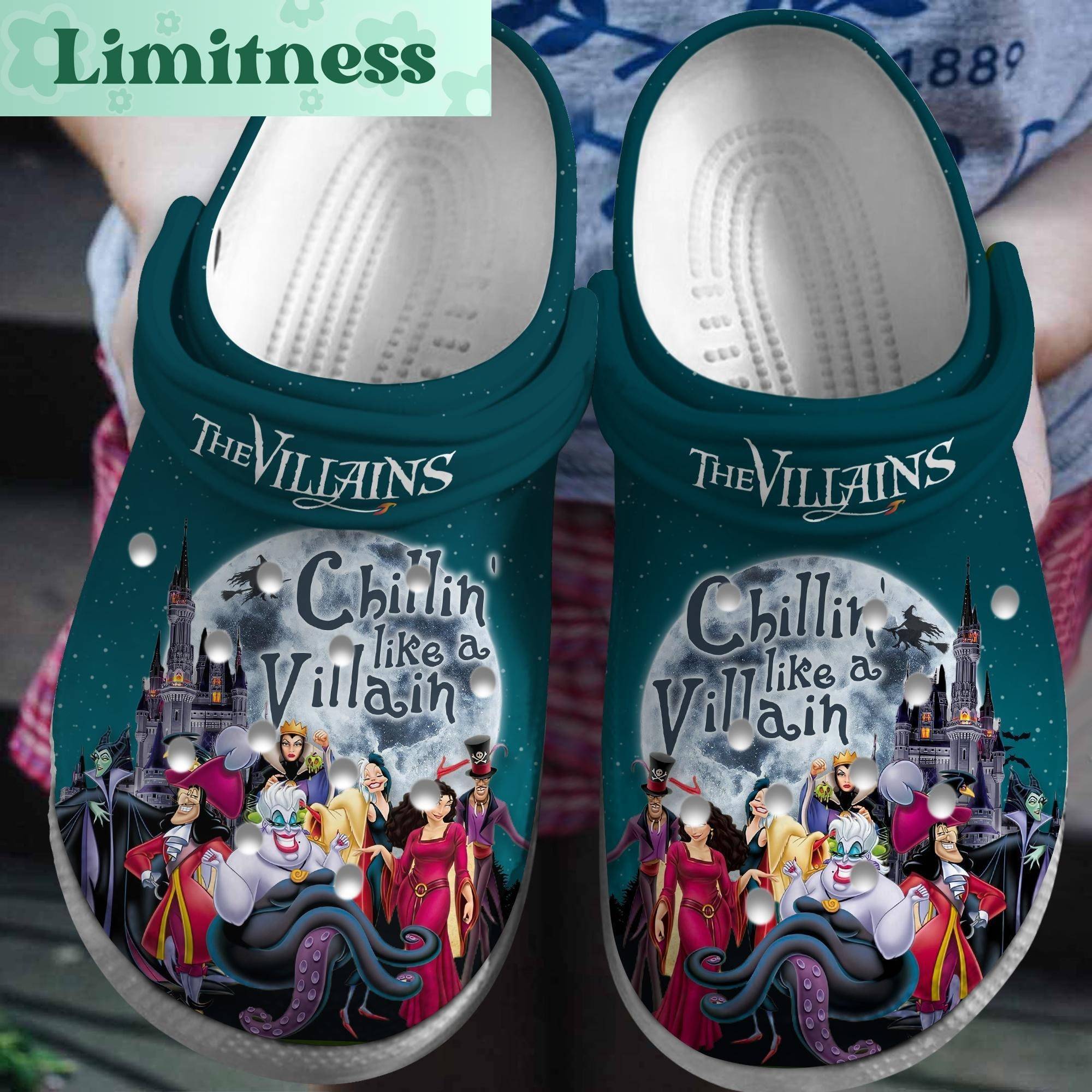 Disney Villain Women Clogs Evil Queen Ursula Inspired Summer Sandals