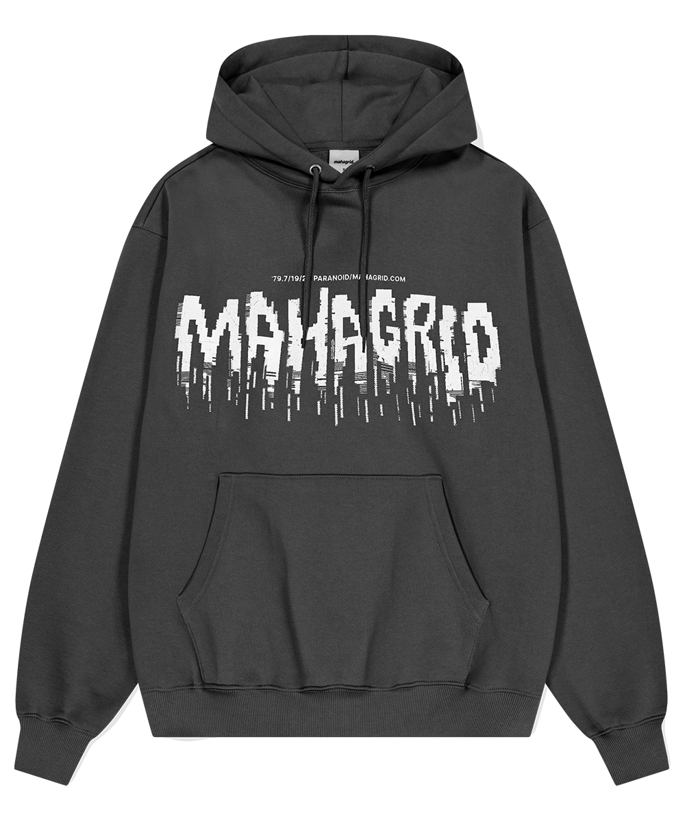 Distortion Hoodie – Charcoal