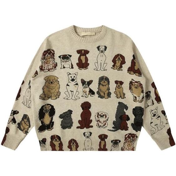 Dog Pets Knit Sweater