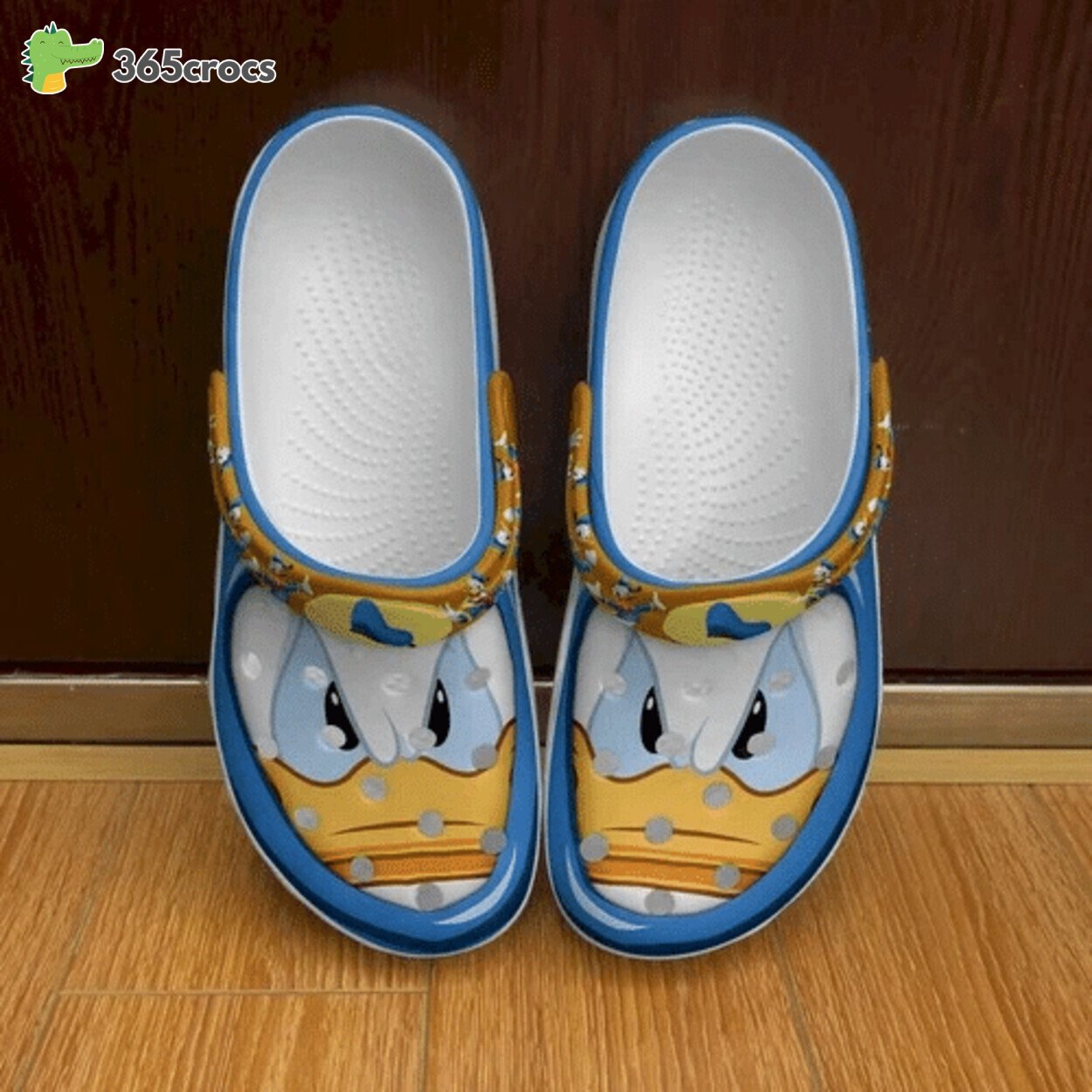 Donald Duck Disney’s Quack Design Comfort Crocss Clog Shoes Unique Art