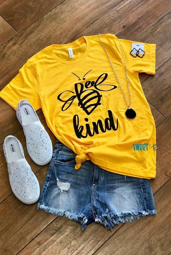 Dresswel Be Kind Tshirt Women Short … fashionstation