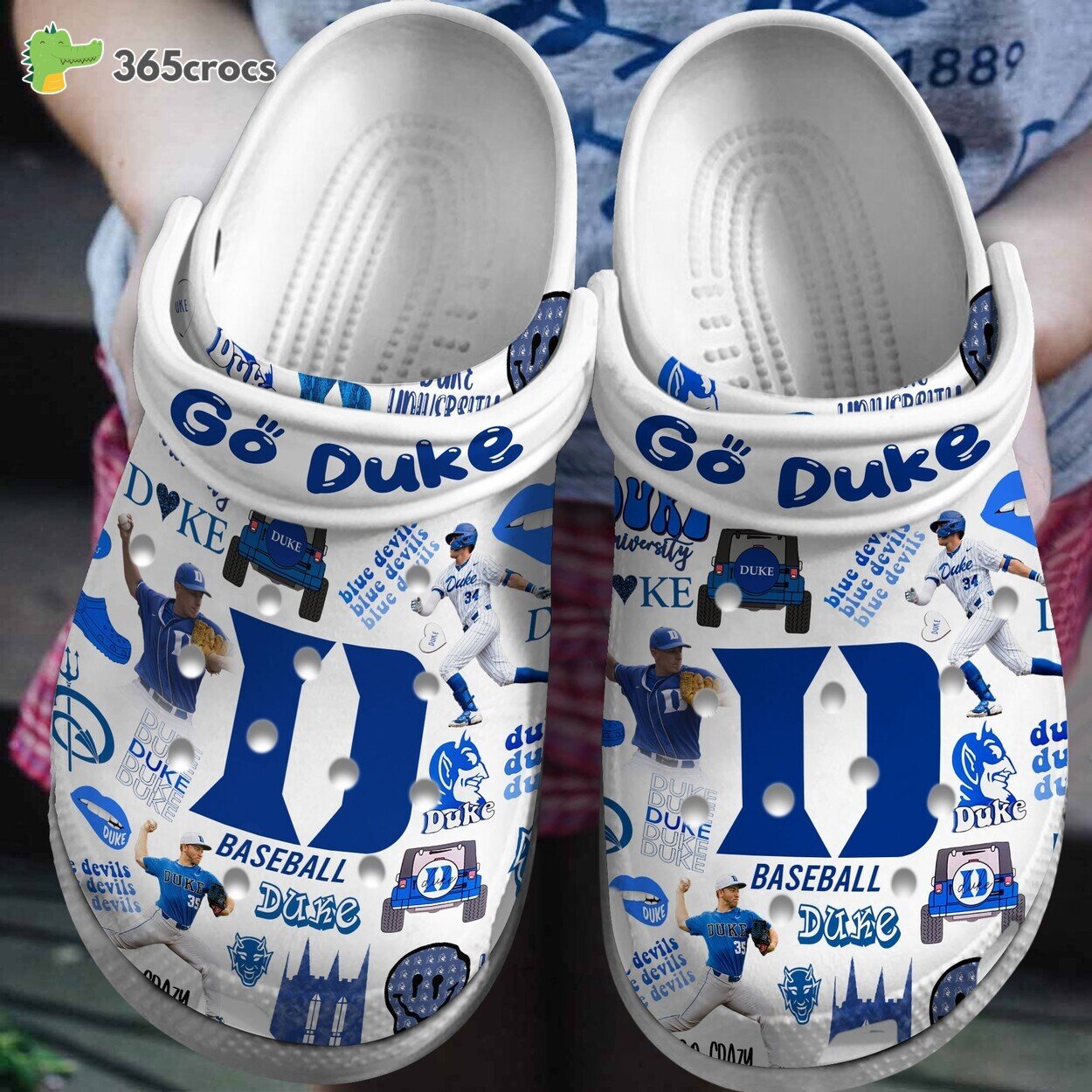 Duke Blue Devils NCAA Basketball Unique Comfortable Crocss Clogs Edition