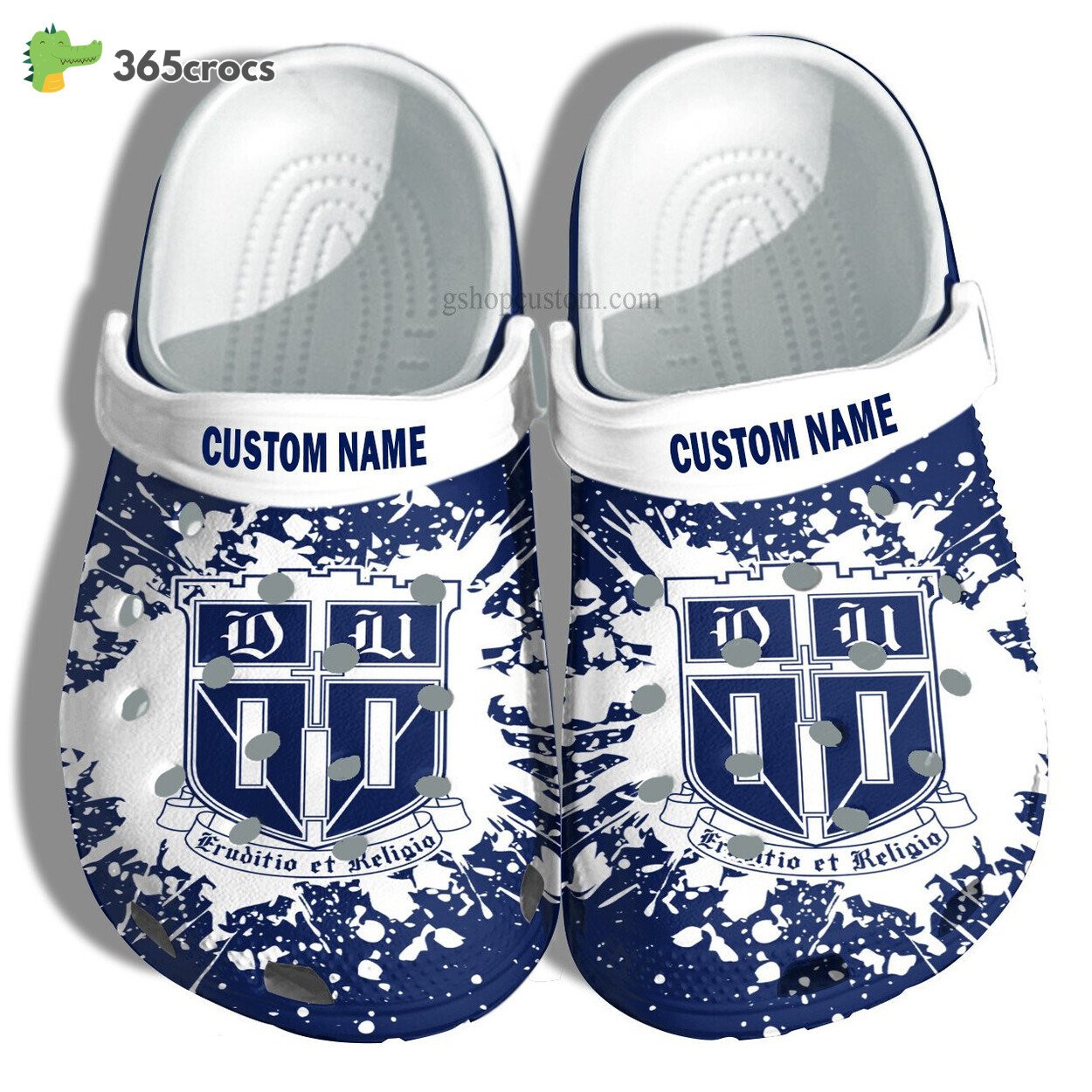 Duke University Graduation Gifts Croc Shoes Customize Admission Gift Shoes