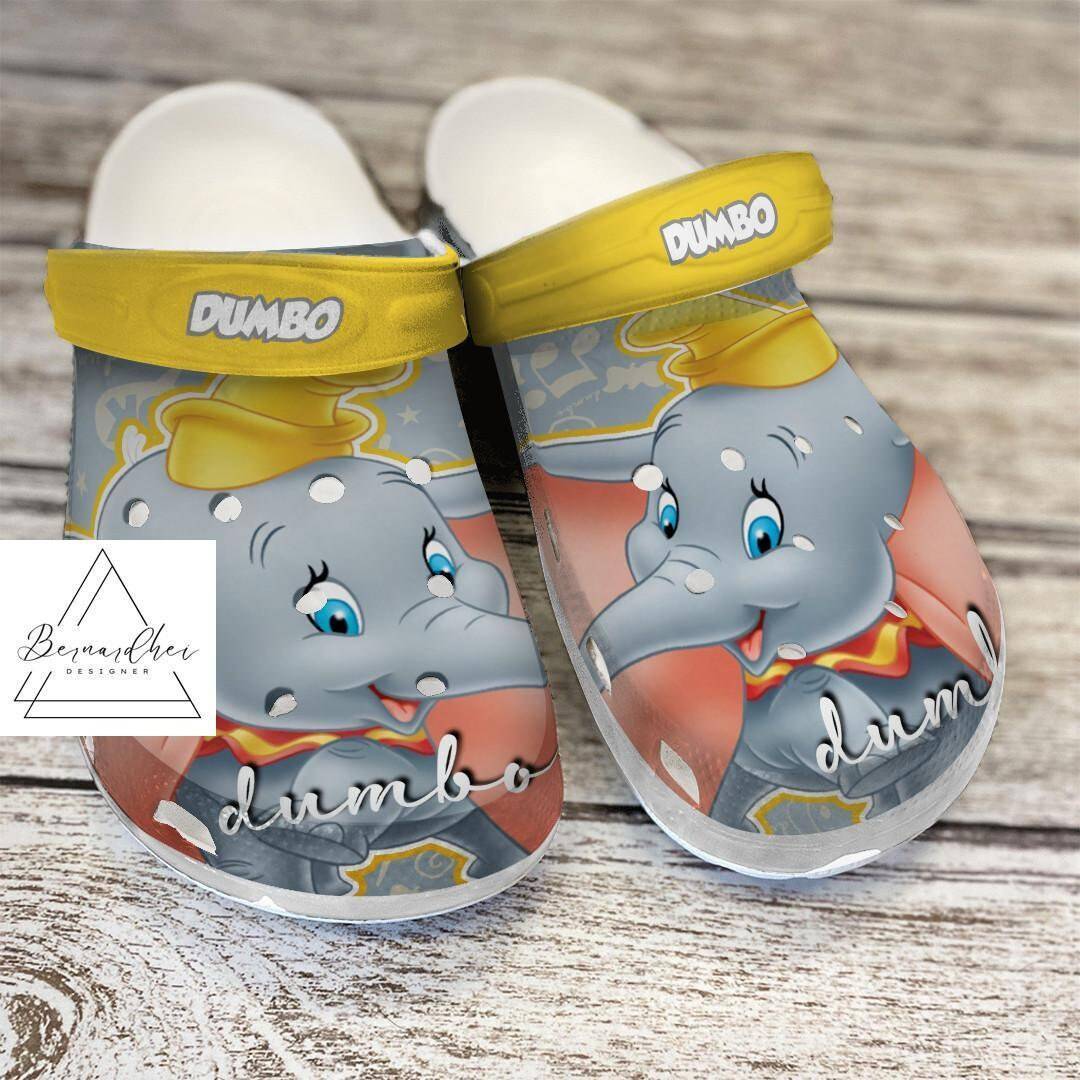 Dumbo Disney Elephant Summer Sandals Kids Fans Unique Design Perfect Clogs