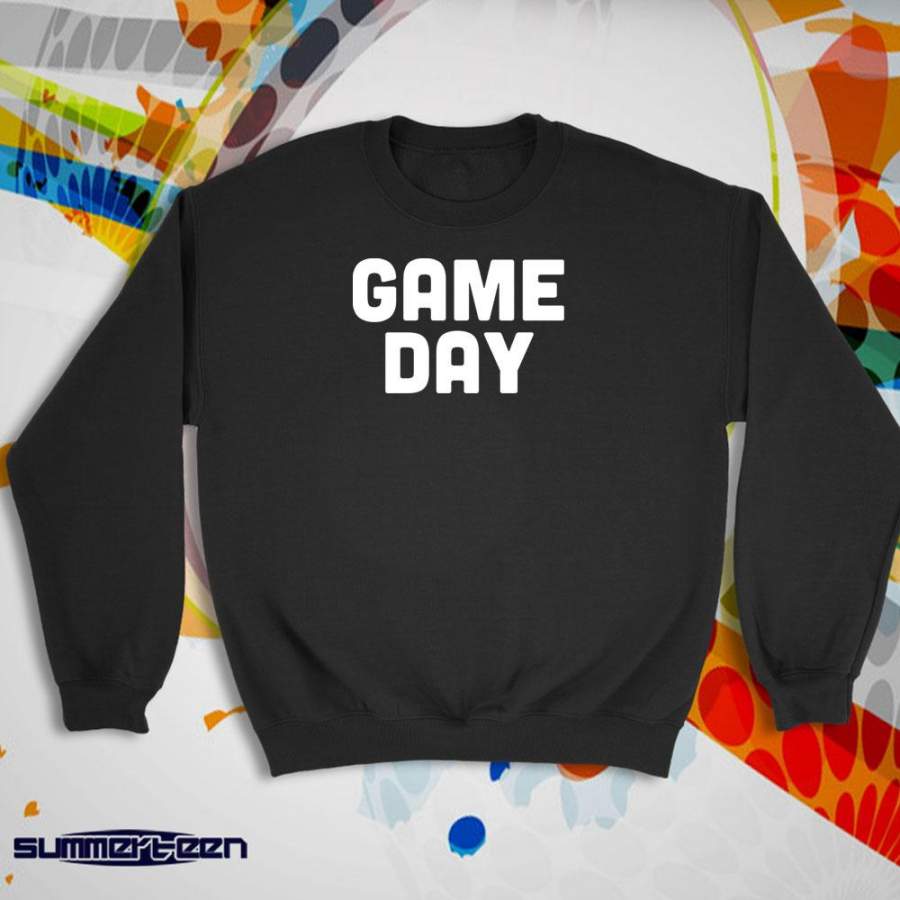 Game Day New England Patriots Playoffs Atlanta The Gameday Chic Falcons Gameday Football Women’S Sweatshirt