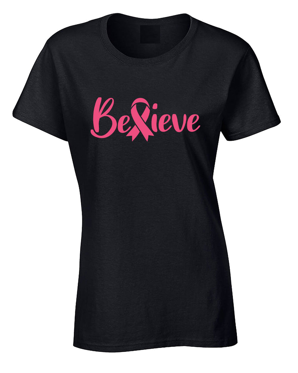 Believe In The Power Within You T-Shirt Breast Cancer Awareness Women