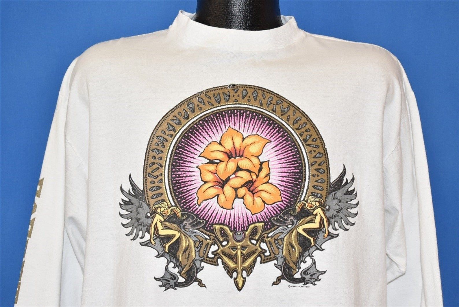 90S Robert Plant Manic Nirvana Tour T-Shirt Extra