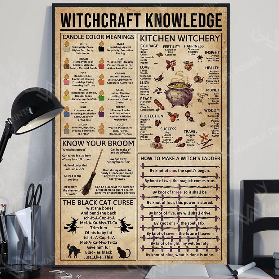 Witchcraft Witchery Knowledge – Poster