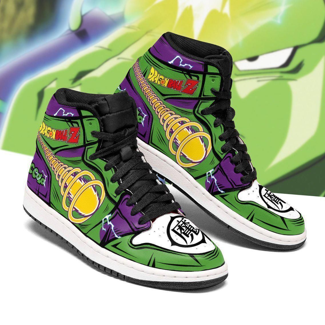 Piccolo Shoes Boots Dragon Ball Z Anime Sneakers Fan Gift Mn04 Air Jordan 13 Shoes Hajd2403125