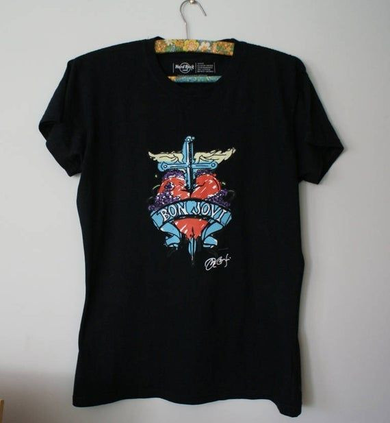 Bon Jovi One Wild Night Shirt Bon Jovi Hard Rock Cafe Shirt Limited Edition Hard Rock Cafe Sharm El Sheikh Vintage Band Shirt