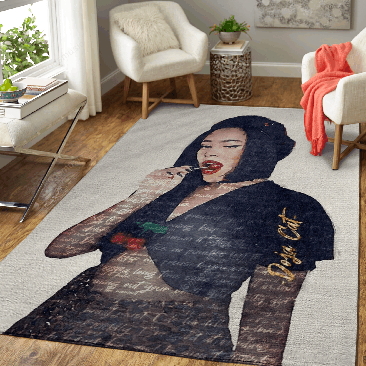 Doja C – Music Art For Fans Area Rug Carpet