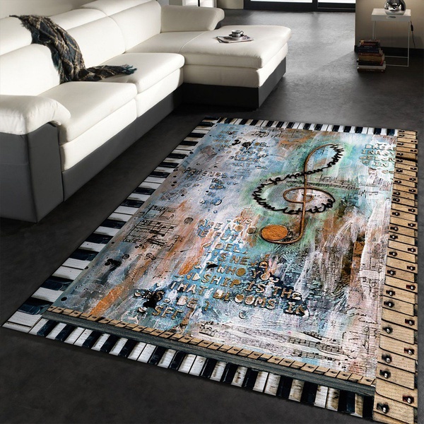 Music Note Rug Housewarming Gift Ideas