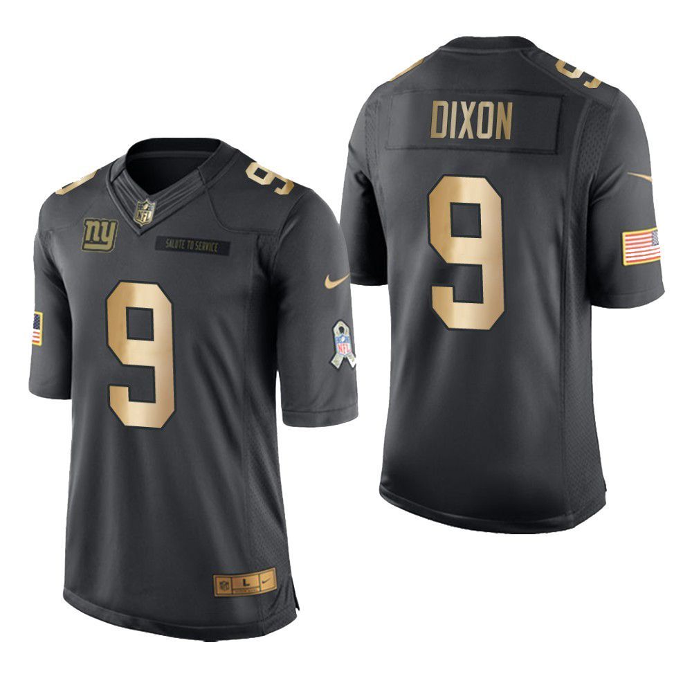 New York Giants Riley Dixon Salute To Service Anthracite Mens Jersey