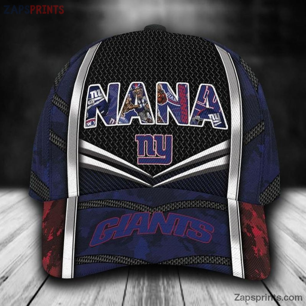 New York Giants Nana 3D Classic Cap Gift For Fan Football Lovers