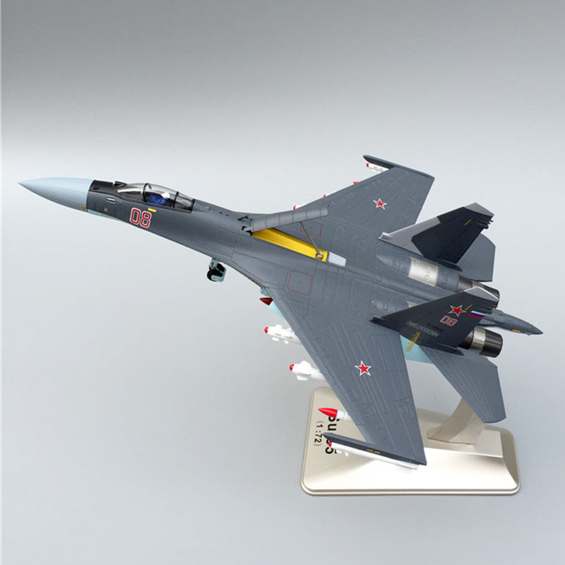 1/72 Plane airplane model Su 35 fighter alloy metal diecast Su35 Sukhoi Su-35 model toy for collection gifts alx