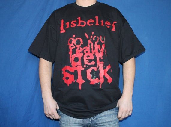 2005 Disbelief Shirt 66Sick Tour Shirt Do You Really Get Sick Shirt German Metal Band Shirt Death Metal Thrash Metal Sludge Metal Shirt