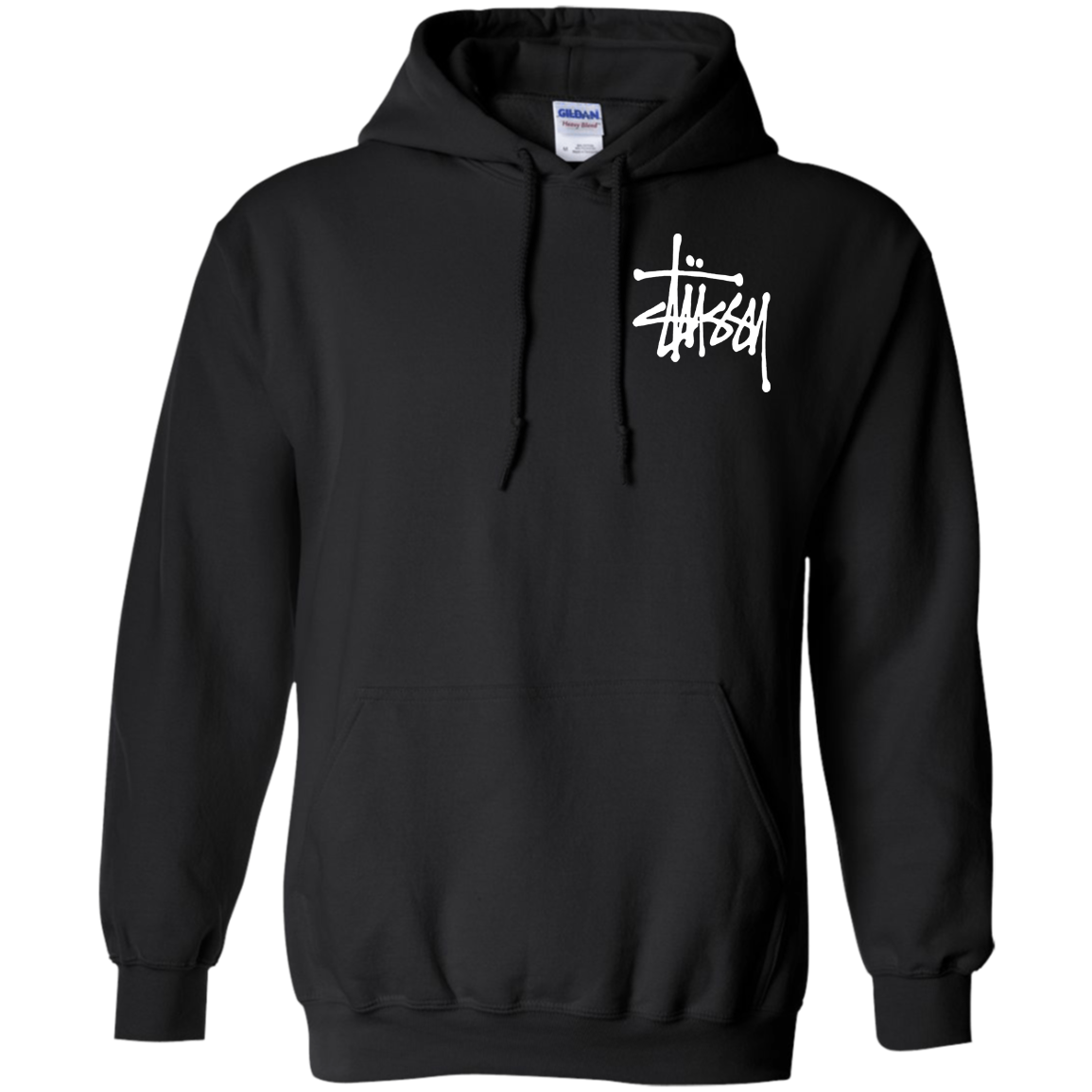 Stussy Hoodie Front & Back