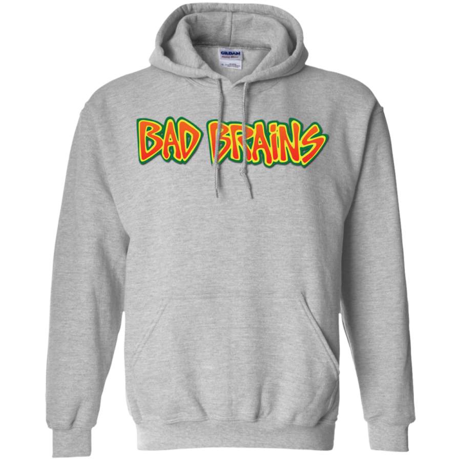 AGR Bad Brains Logo Gildan Pullover Hoodie