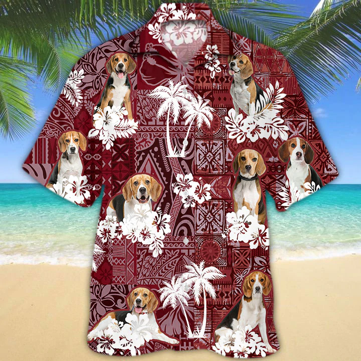 Beagle Red Hawaii Hawaii Shirt For Aloha Summer Ha84726