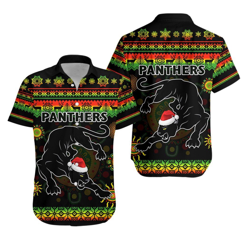 Penrith Panthers Christmas Hawaii Shirt Indigenous Ha101822