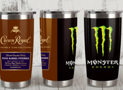 Crown Royal Monster Energy Tumbler- Limited Edition