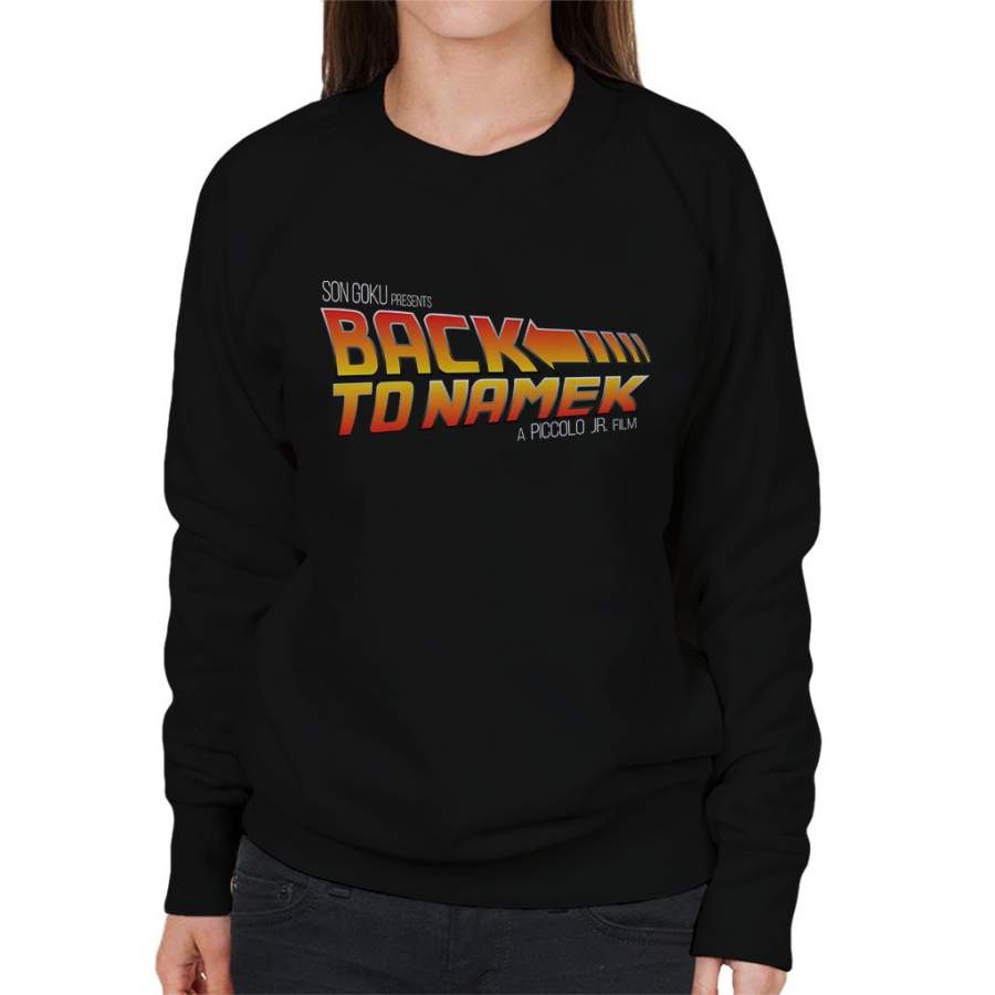Dragon Ball Z Back To Namek Back To The Future Mix Women'S Sweatshirt Onlytee