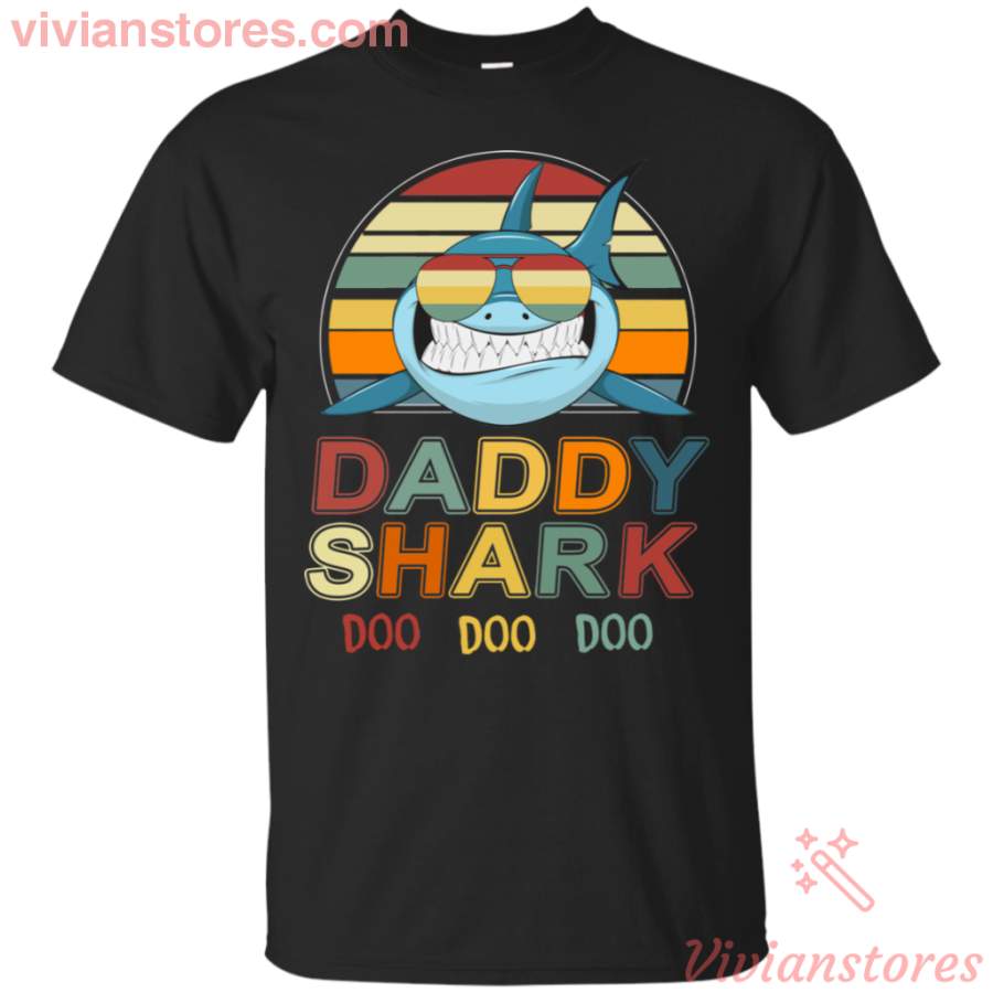 Daddy Shark Doo Doo Doo Funny T-Shirt