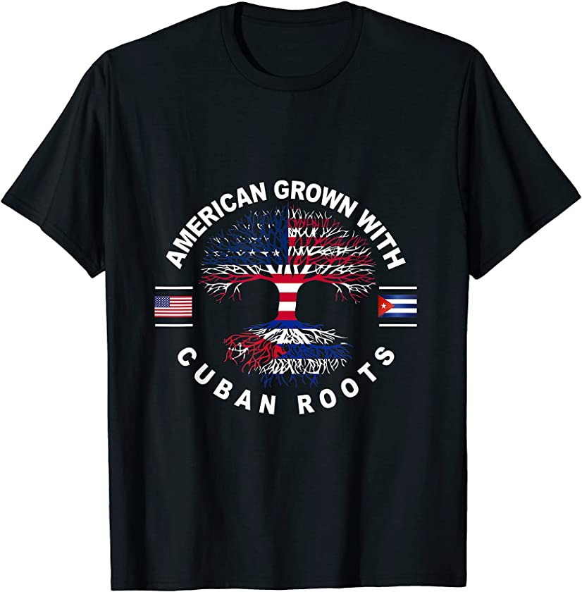 American Grown With Cuban Roots Jersey T-shirt T-Shirt