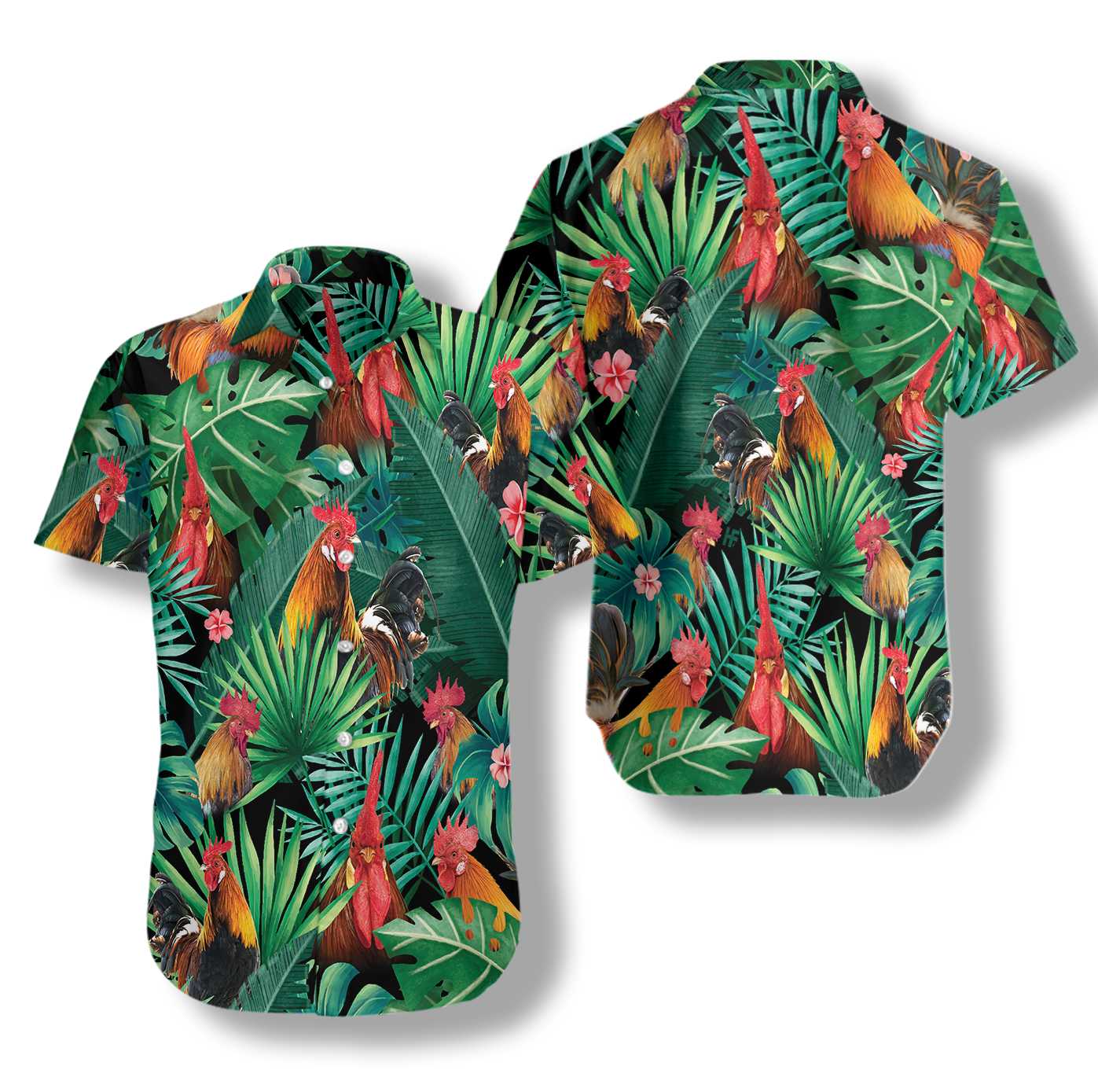 Rooster Hawaii Shirt Ha105500