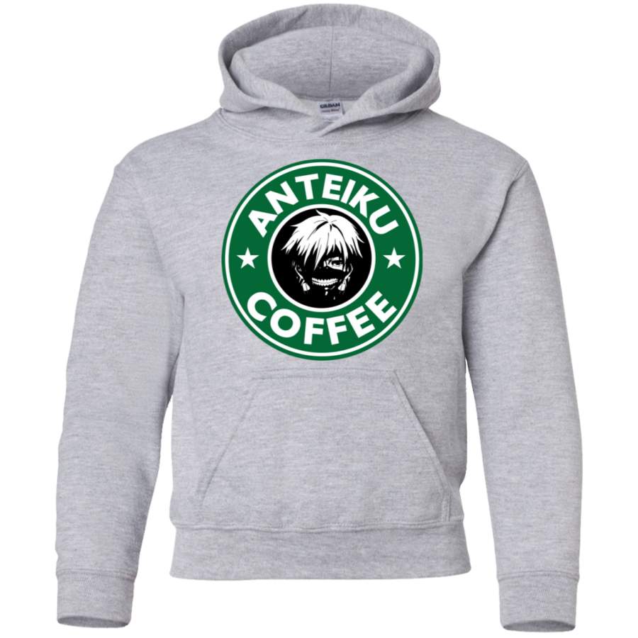 AGR Tokyo Ghuol Anteiku Coffee Youth Pullover Hoodie