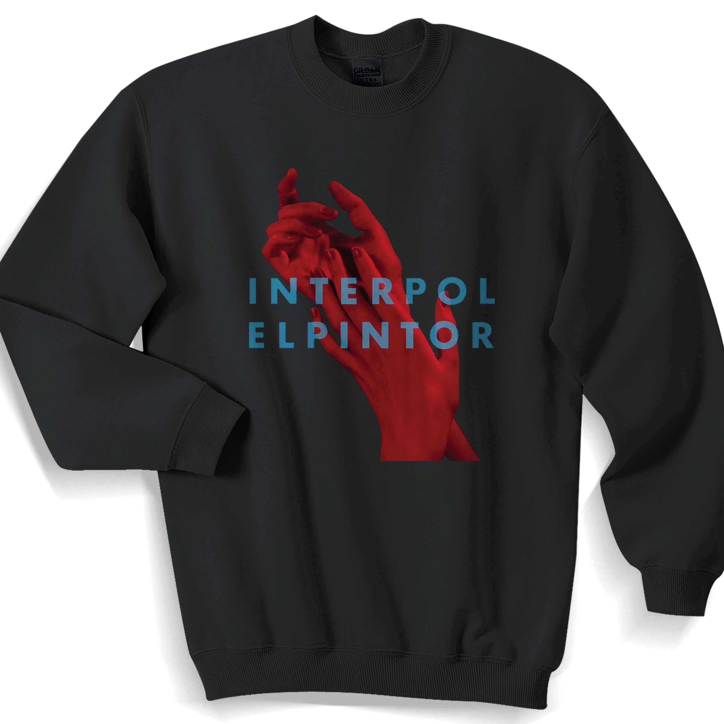 Interpol Band Hand Logo Sweater Sweatshirt