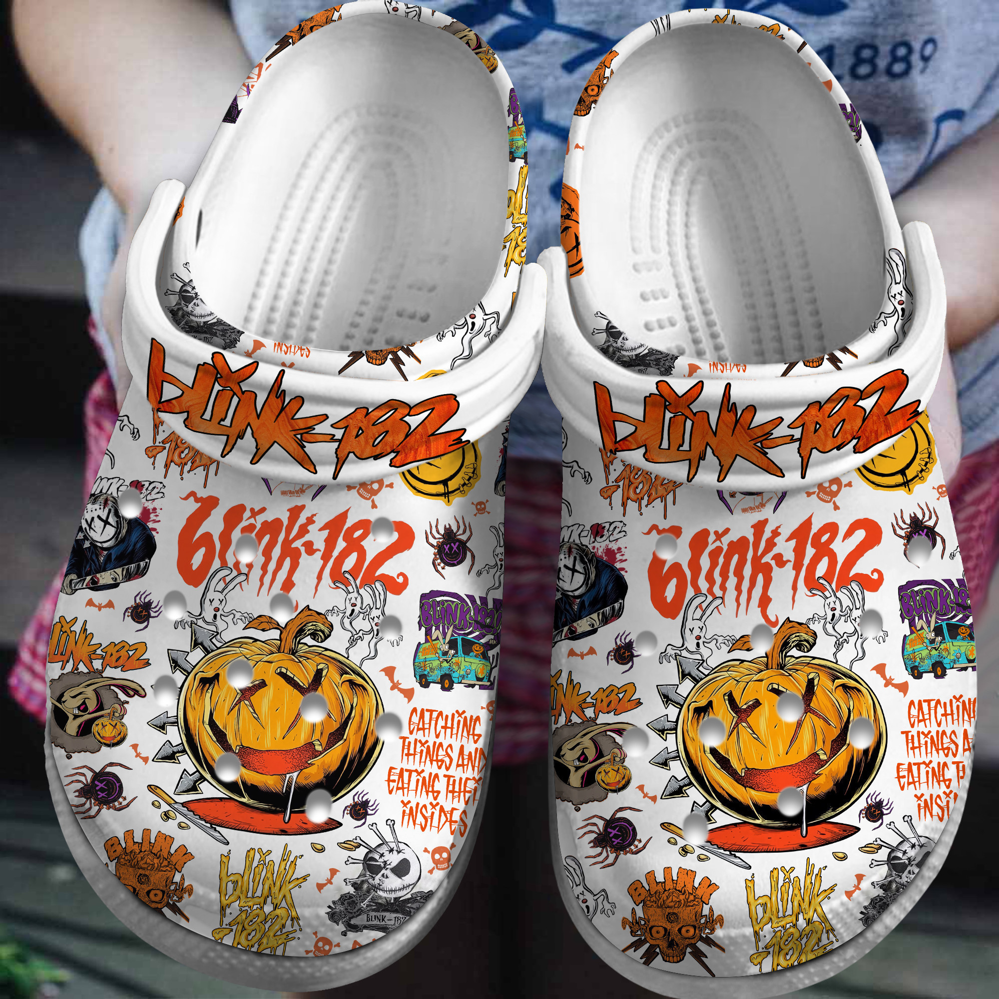 Blink-182 Crocss Clogs For Men Women And Kid Ylqerenc