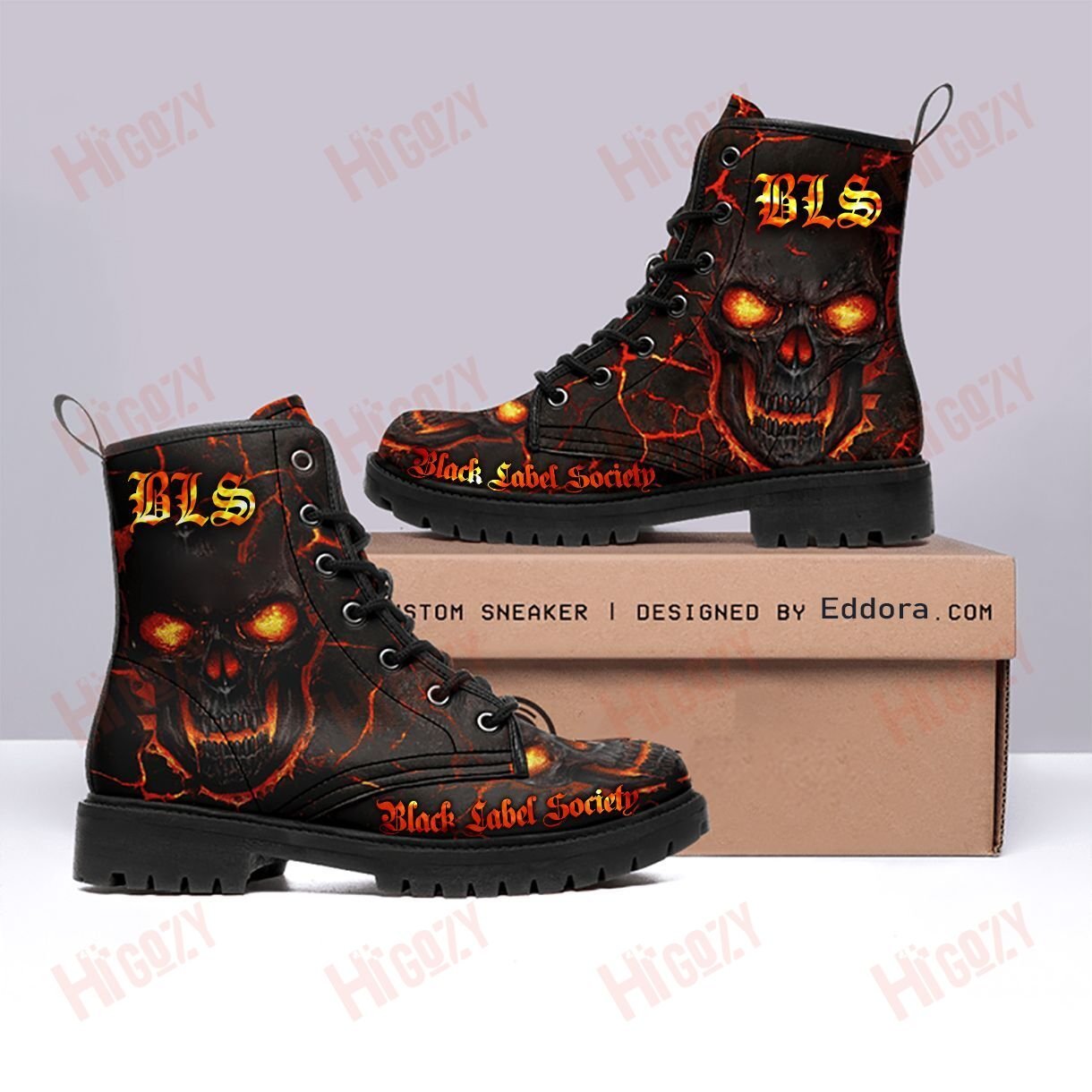 Black Label Society Shoes, Black Label Society Leather Boots – Limited Edition!!