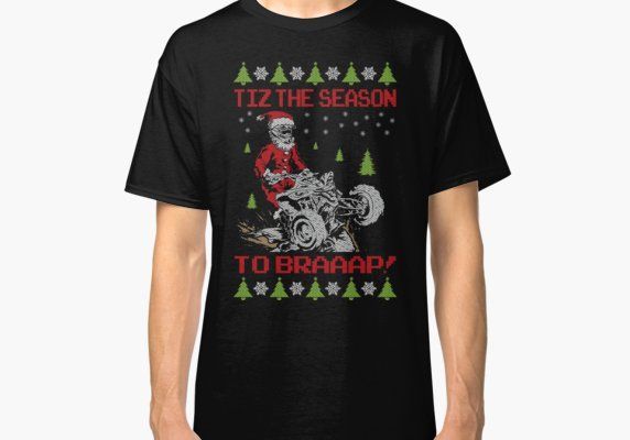 Ugly Christmas Atv Quad Classic Shirt