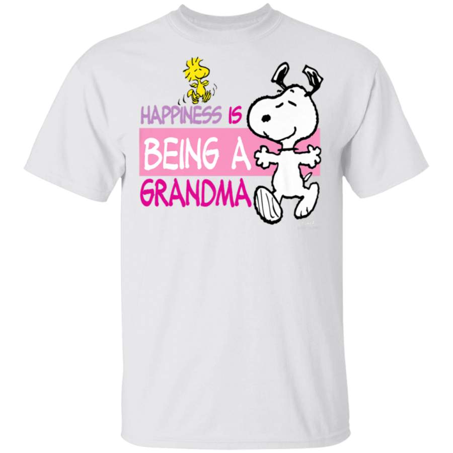 Peanuts Snoopy Happiness is Being a Grandma T-Shirt