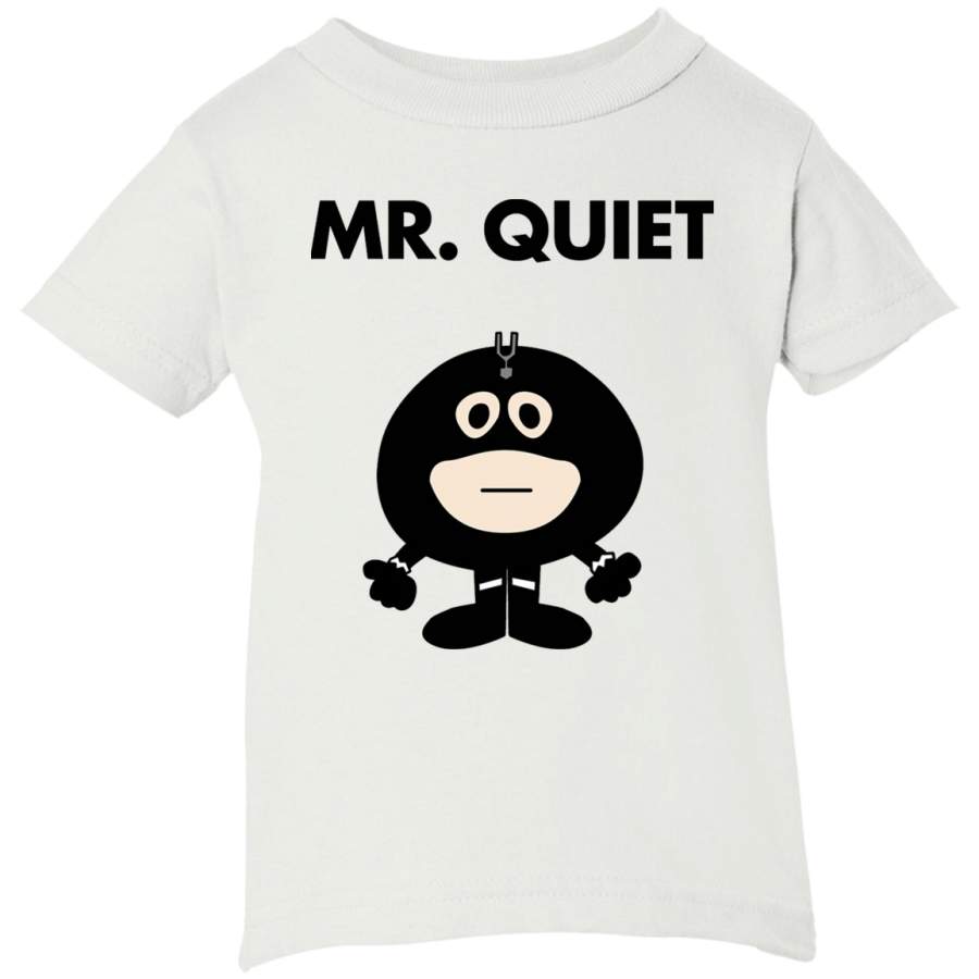 AGR Black Bolt – Mr Quiet Infant Short Sleeve T-Shirt