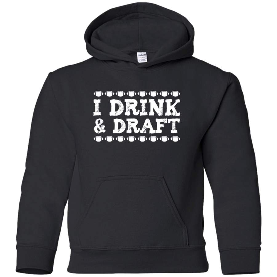 AGR I Drink And Draft Youth Pullover Hoodie