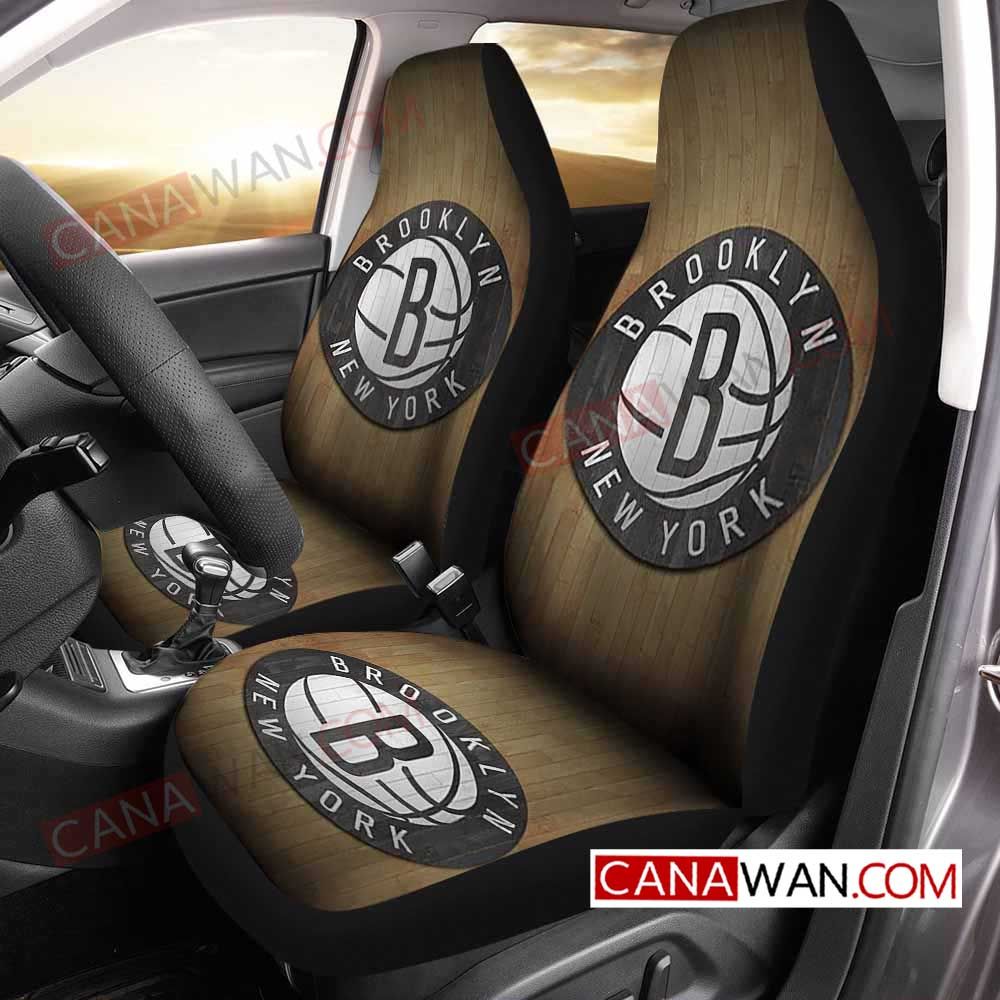 Brooklyn Nets Style100 3D Customized Personalized Car Seat Cover