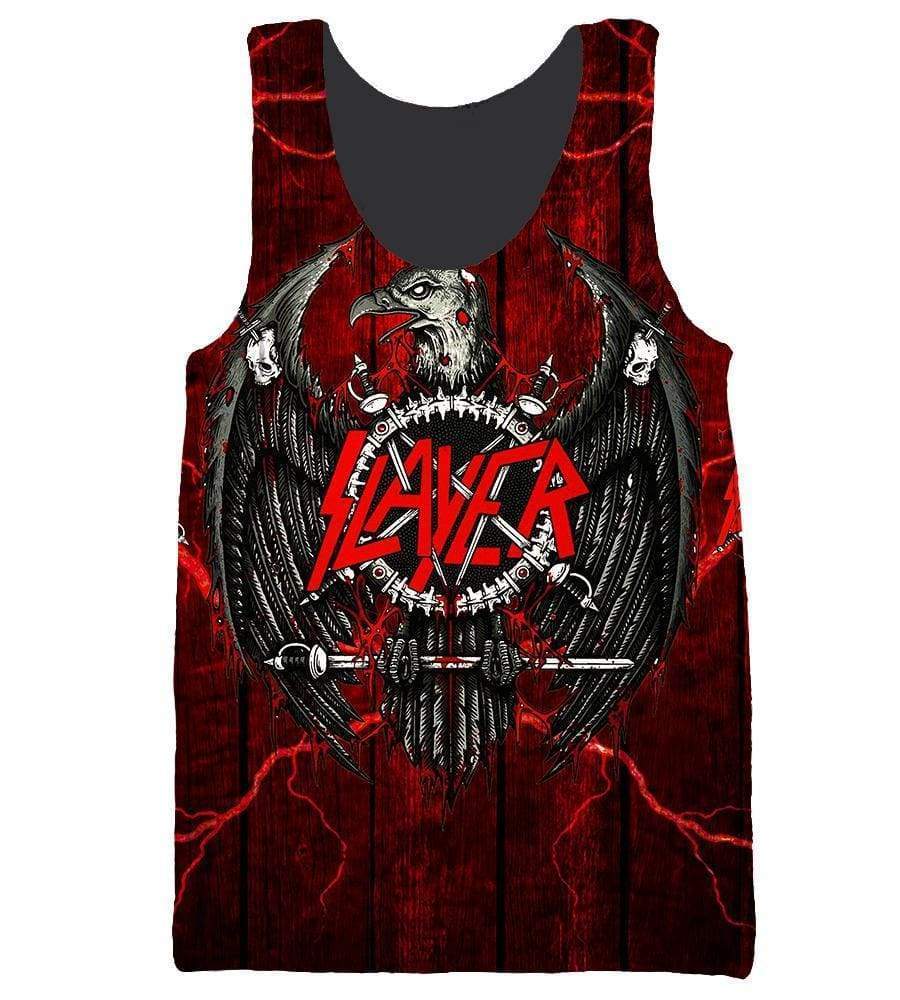 Slayer Hoodies – Pullover Red Hoodie