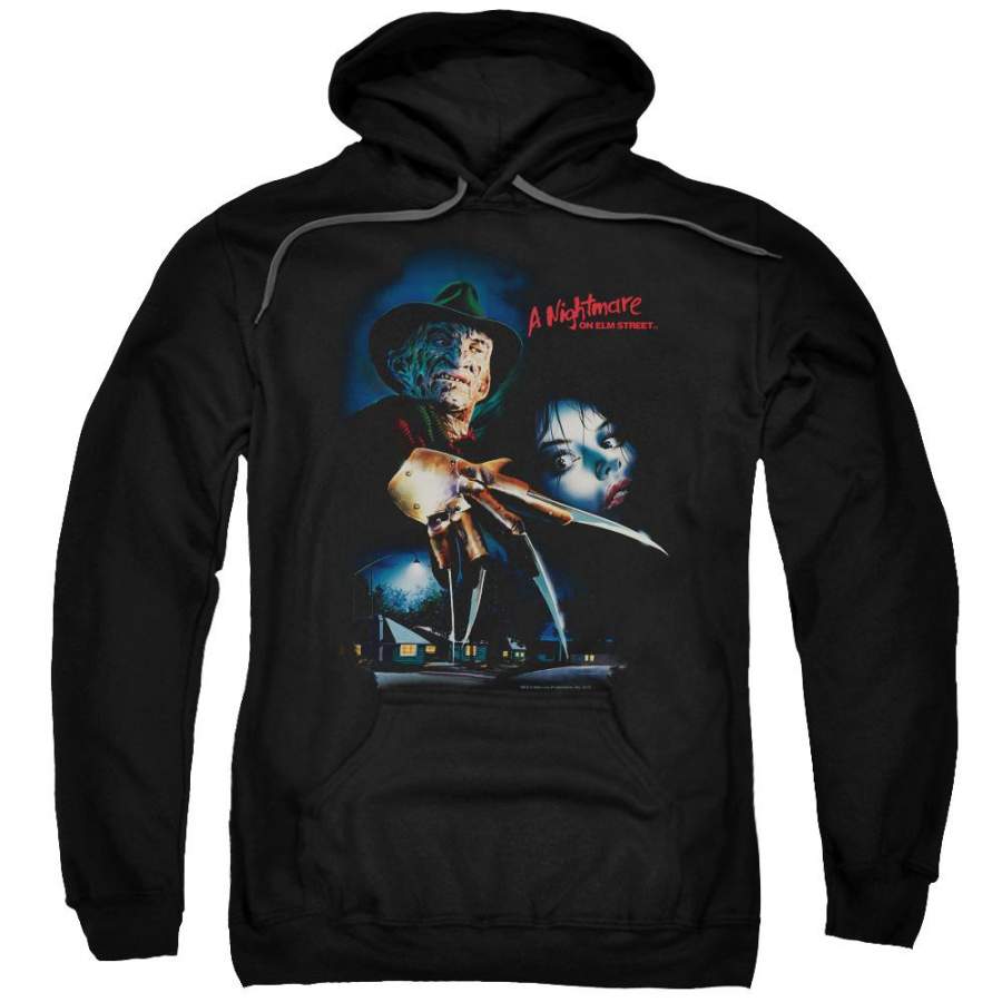 A Nightmare on Elm Street Elm Street Poster Pullover Hoodie