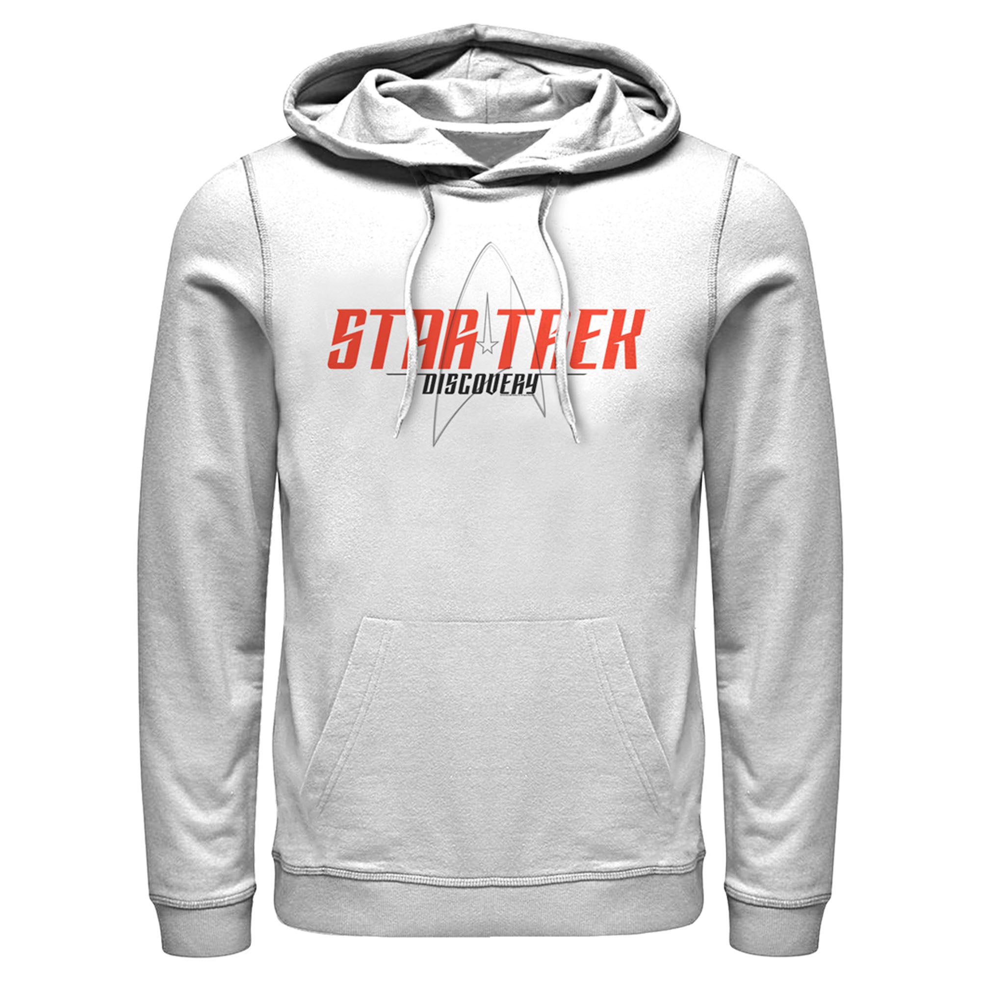 Men’S Star Trek: Discovery Opening Logo Pull Over Hoodie