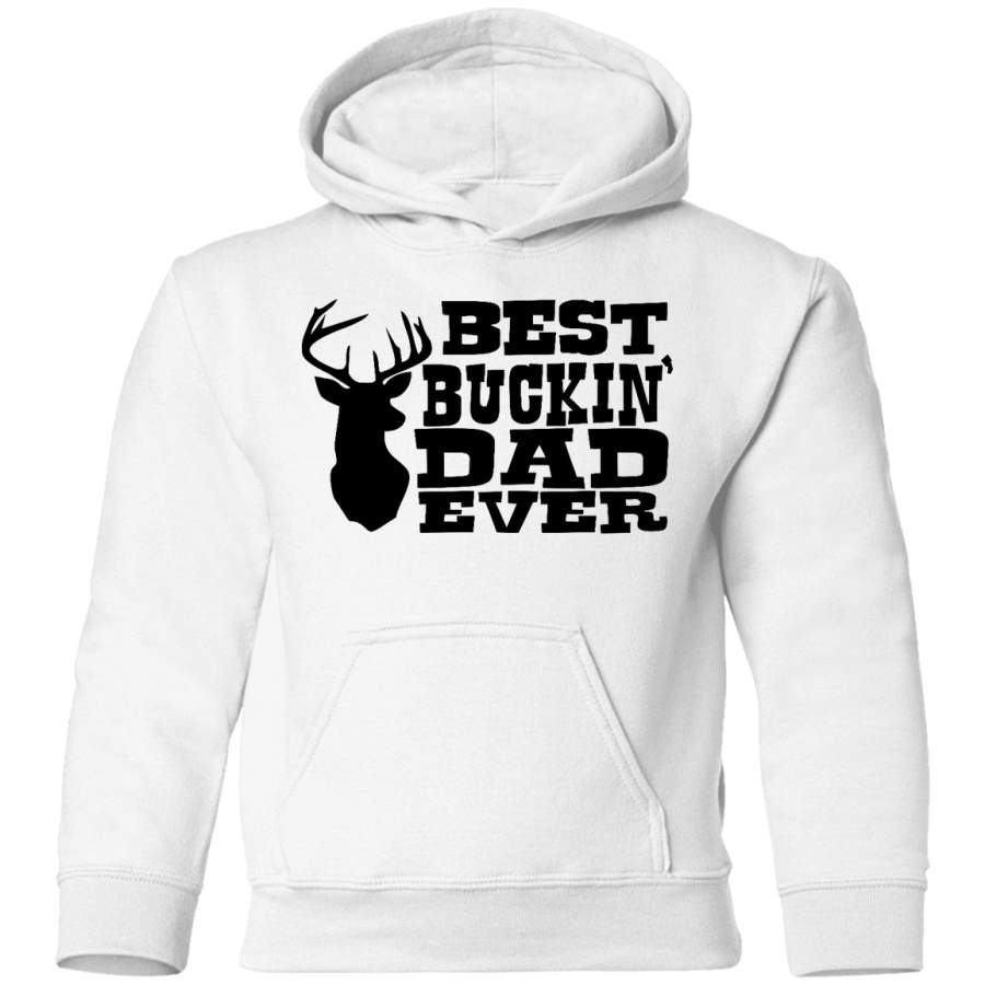 AGR Best Buckin Dad Ever Toddler Pullover Hoodie