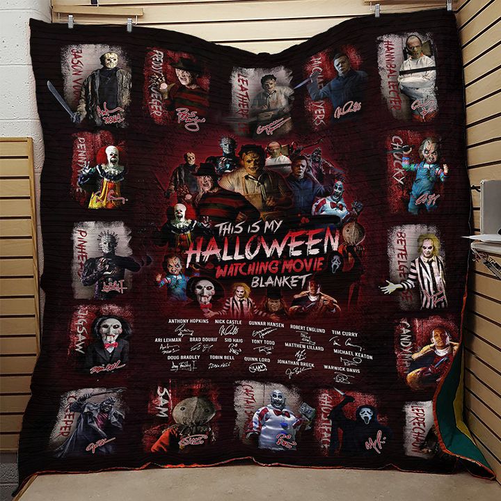 Halloween Quilt – Halloween Fleece Blanket – Dc