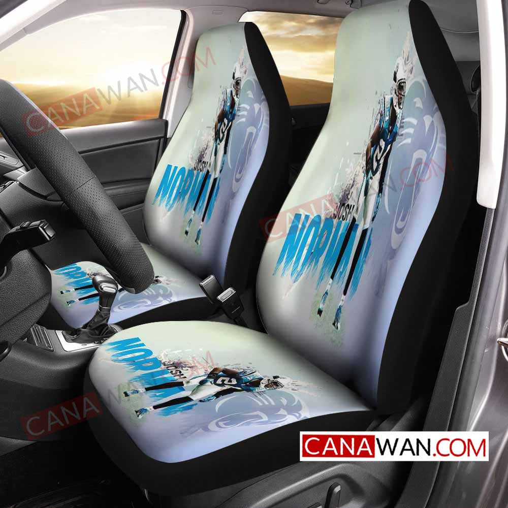 Carolina Panthers Style110 3D Customized Personalized Car Seat Cover