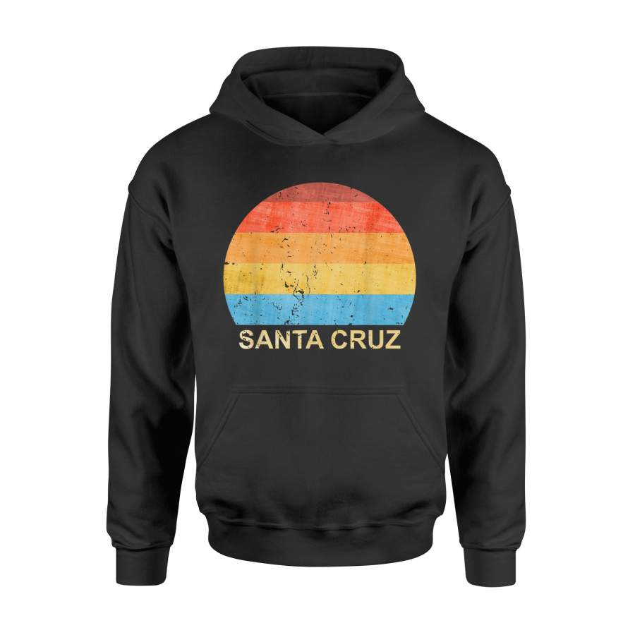 Santa Cruz 70s 80s 90s Tshirt – Christmas Tshirt Merry Xmas – Standard Hoodie