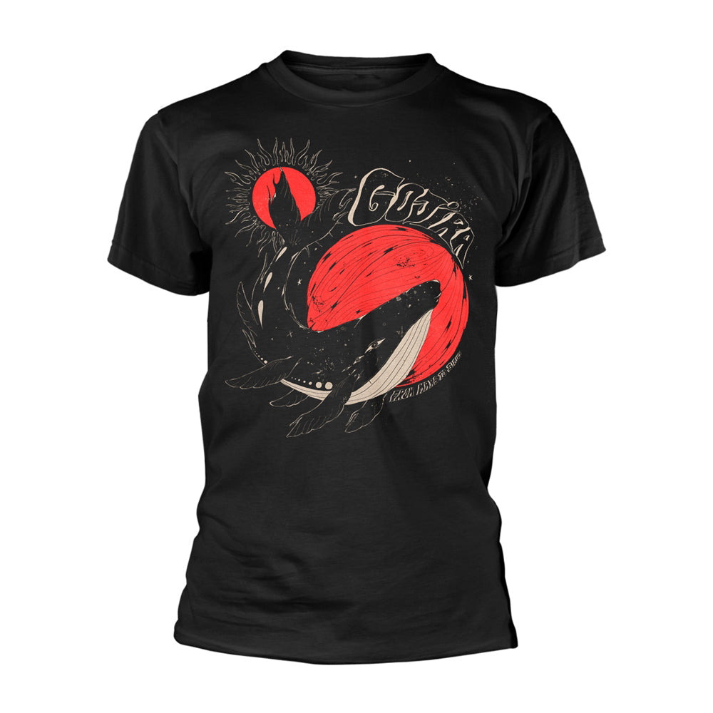 Whale Sun Moon – Black (Organic Ts) T-Shirt